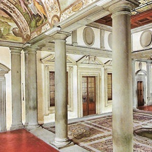 Palazzo Portianri - Cortile Imperatori