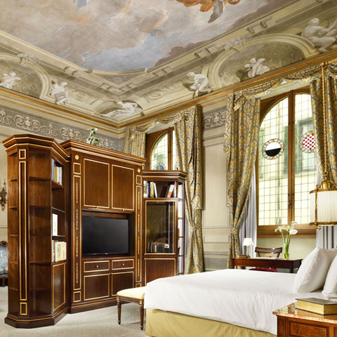 Frescoed Master Suite